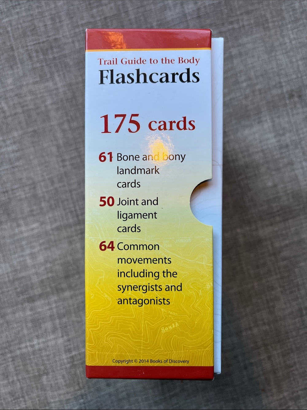 Trail Guide to the Body Books of Discovery Flashcards Vol. One 5th Edition - Picture 5 of 6